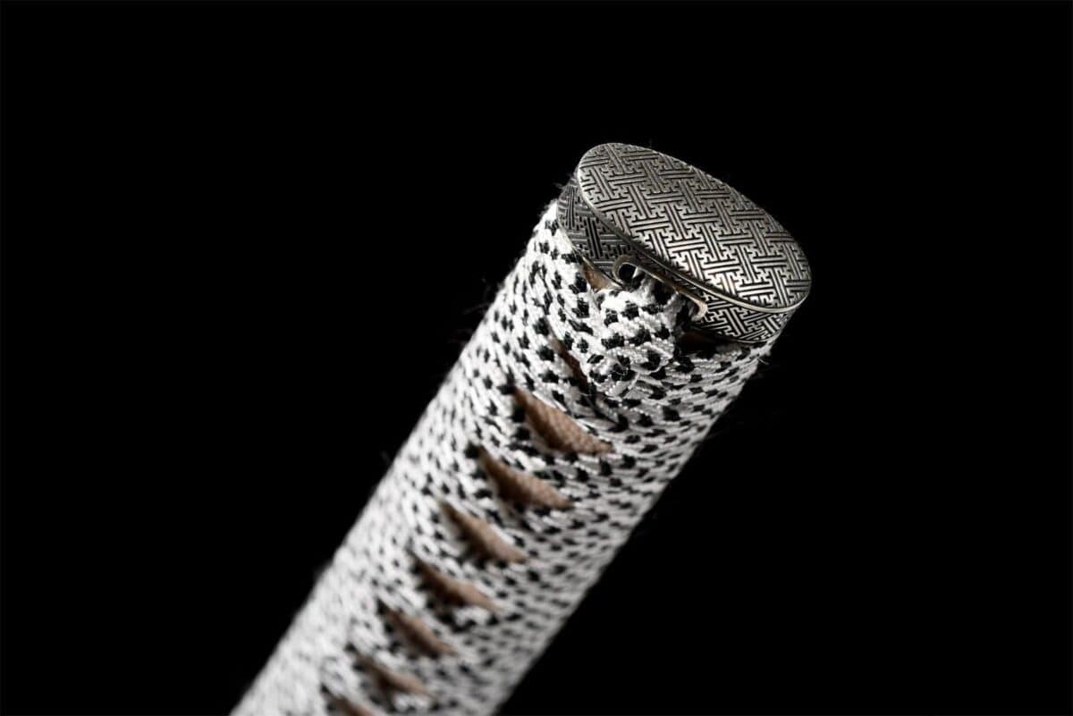 Katana Negro Plata