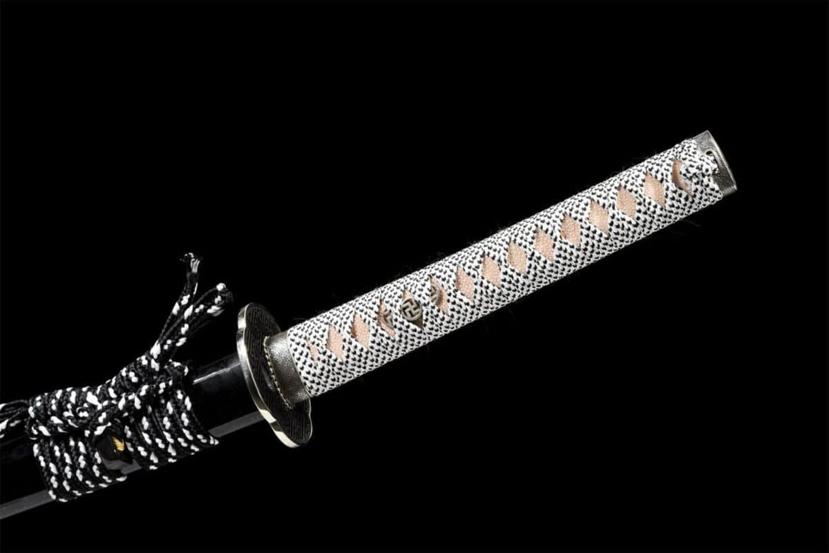 Katana Negro Plata