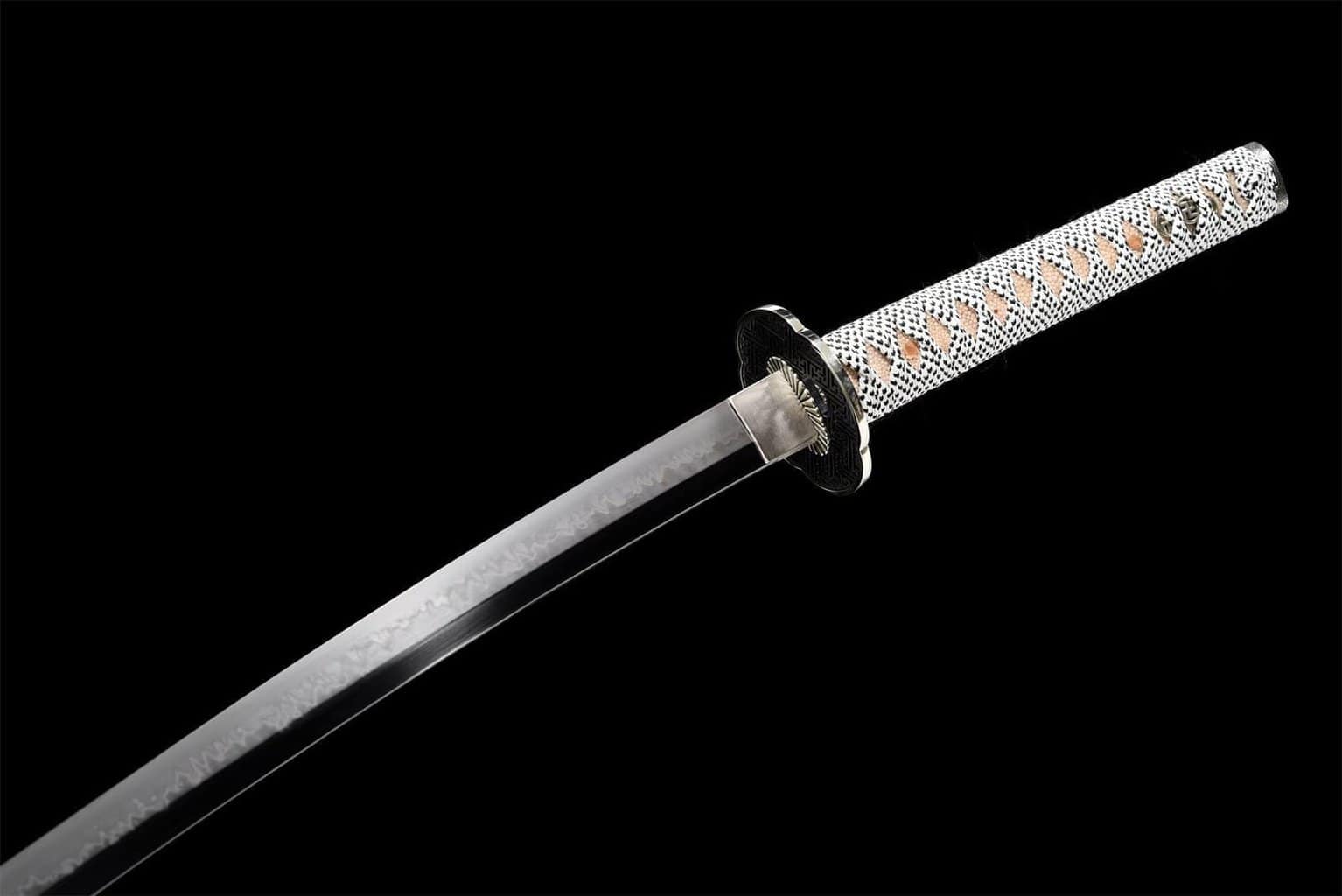 Katana Negro Plata