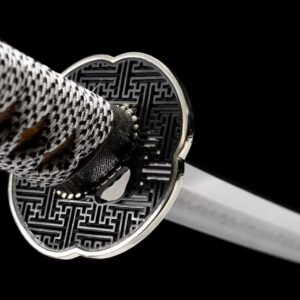 Katana Negro Plata