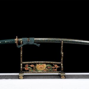 Katana Negra y Verde