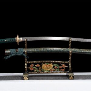 Katana Negra y Verde