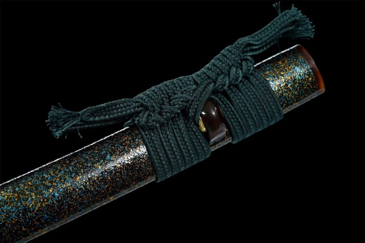 Katana Negra y Verde