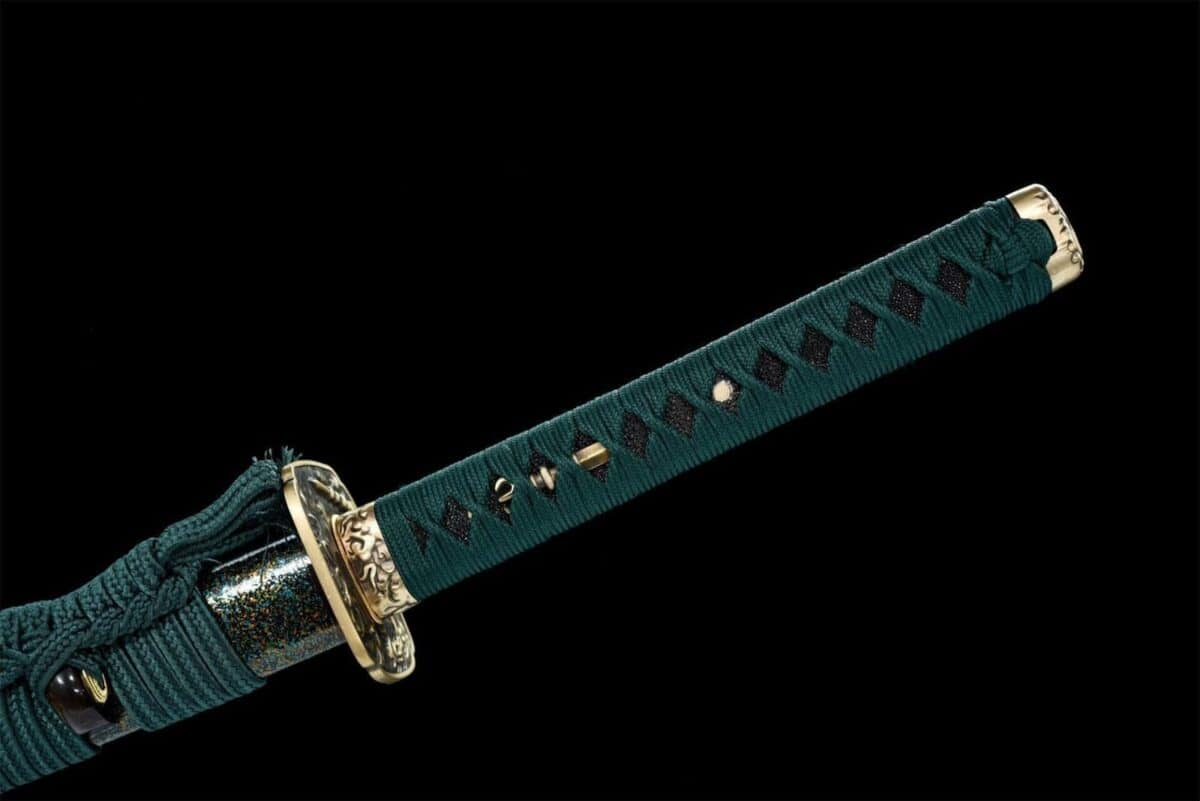 Katana Negra y Verde