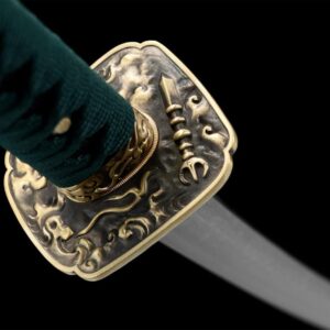 Katana Negra y Verde