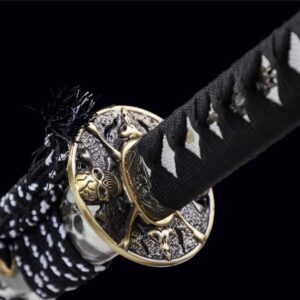 Katana Negra Funda Blanca