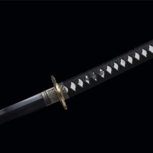 Katana Negra Funda Blanca