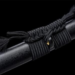 Katana Negra Hoja Blanca