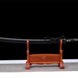 Katana Negra Hoja Blanca