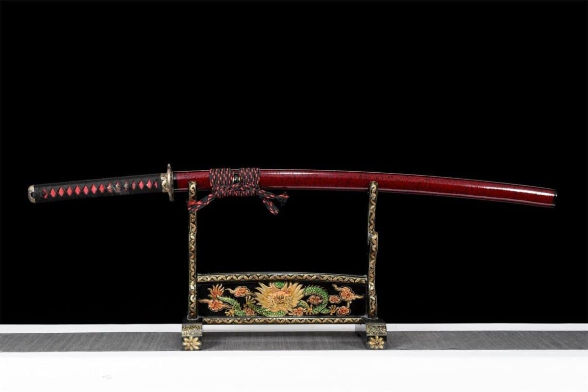 Katana Negro y Rojo