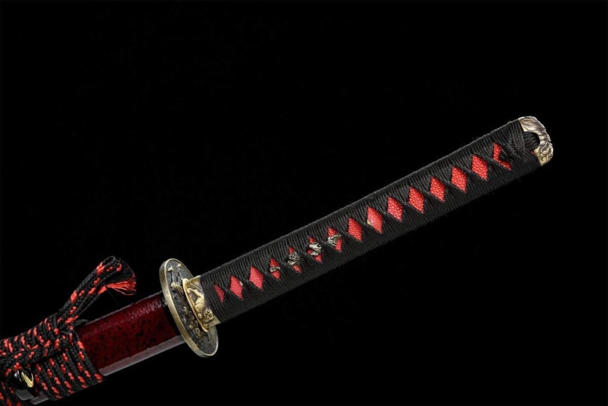 Katana Negro y Rojo
