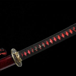 Katana Negro y Rojo