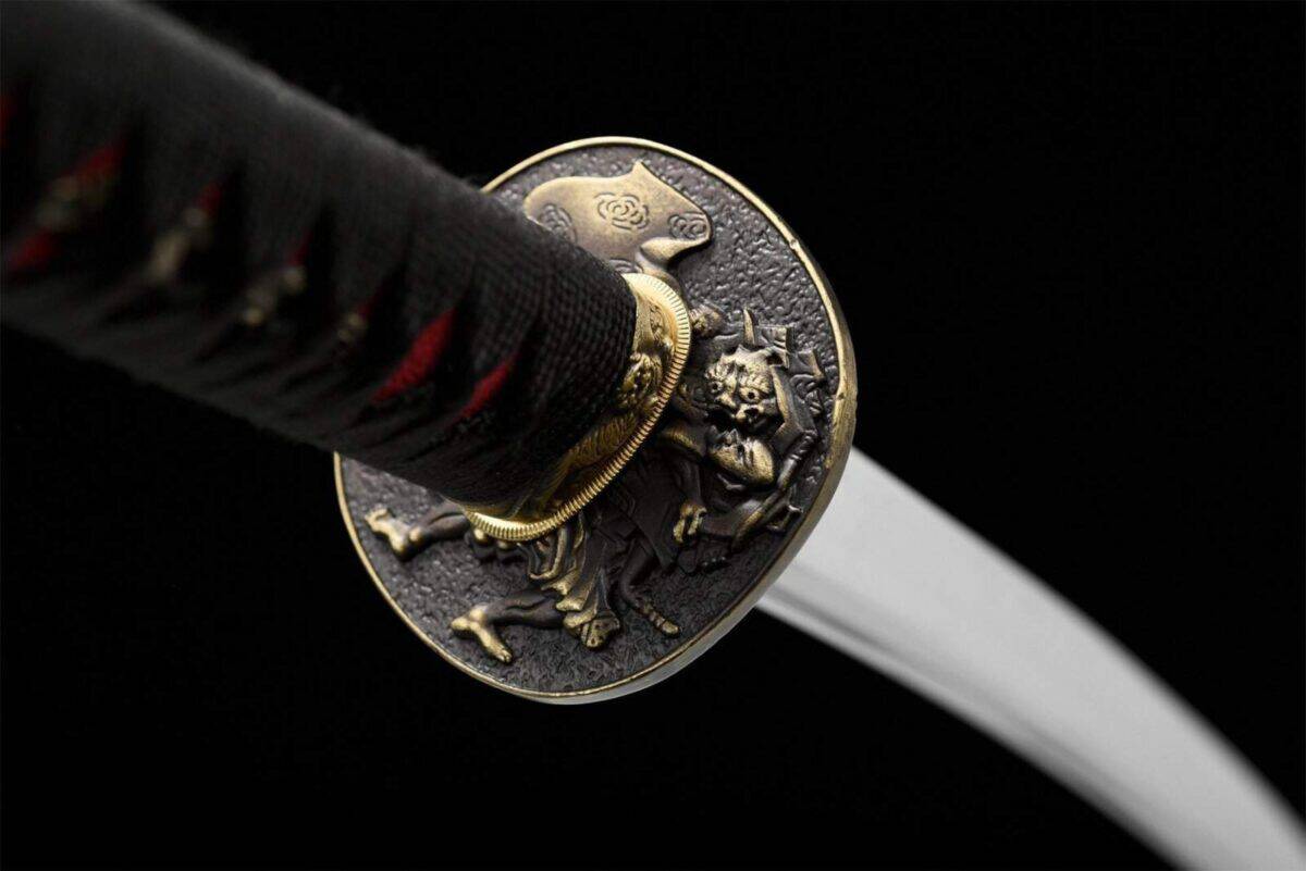 Katana Negro y Rojo