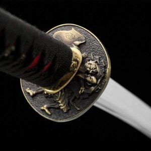 Katana Negro y Rojo