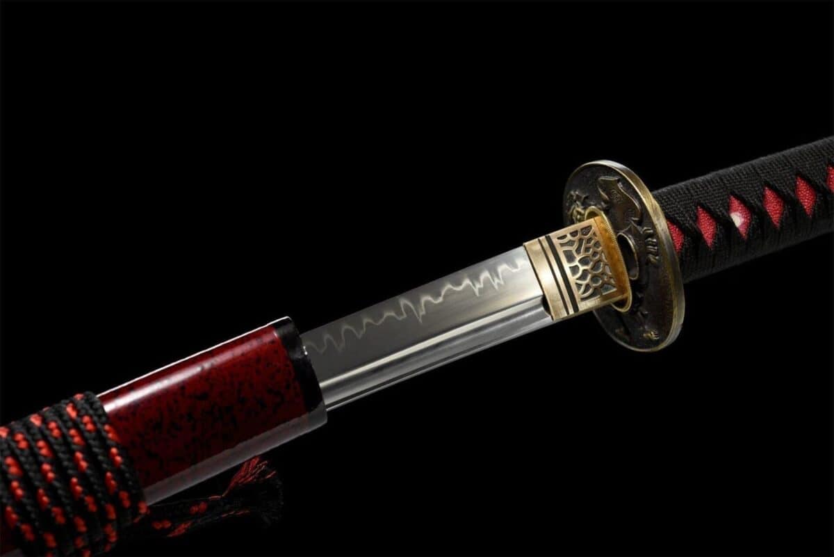 Katana Negro y Rojo