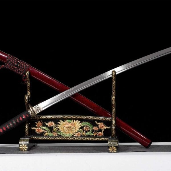 Katana Negro y Rojo