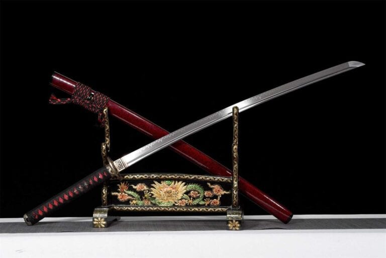 Katana Negro y Rojo
