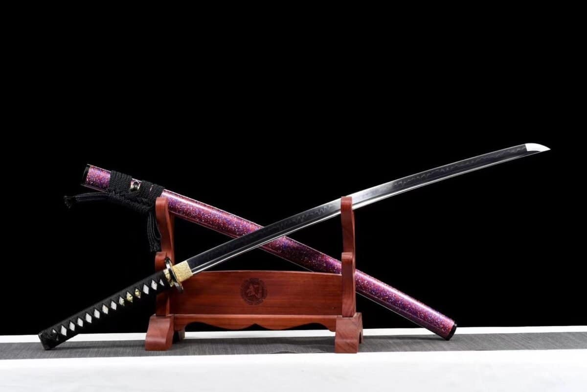 Katana Rosa Hoja Negra