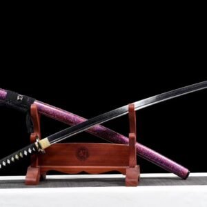 Katana Rosa Hoja Negra