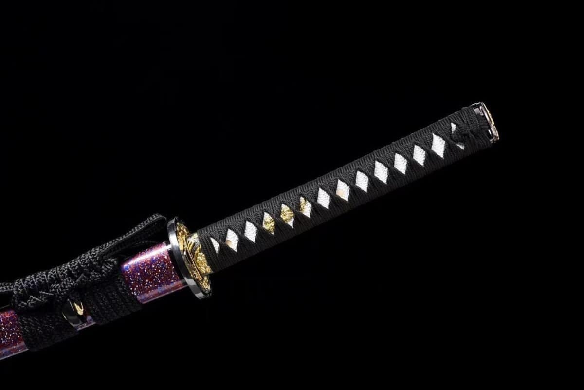 Katana Rosa Hoja Negra