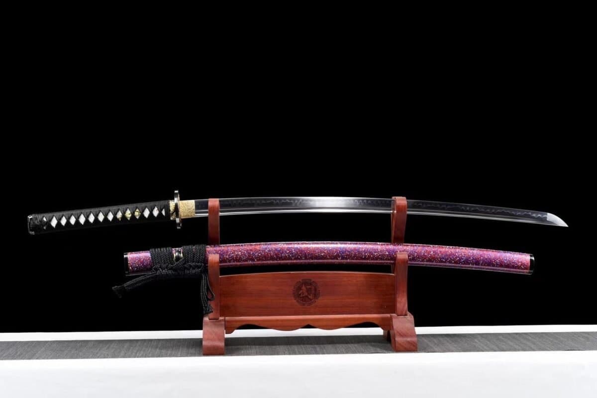 Katana Rosa Hoja Negra