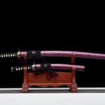 Katana Rosa Hoja Negra