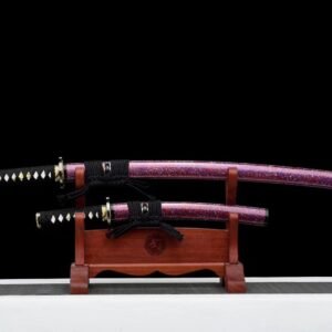 Katana Rosa Hoja Negra
