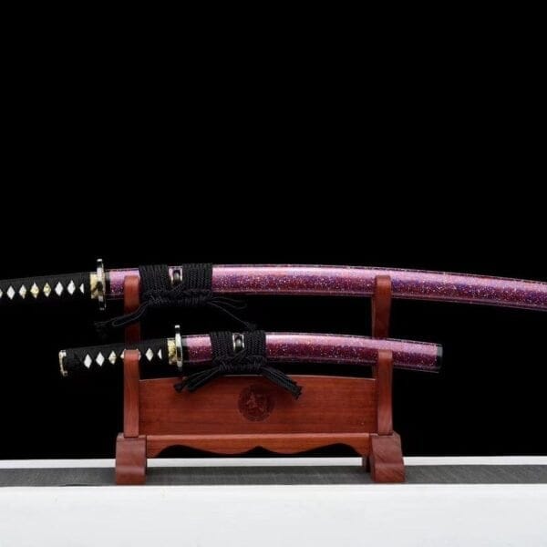 Katana Rosa Hoja Negra