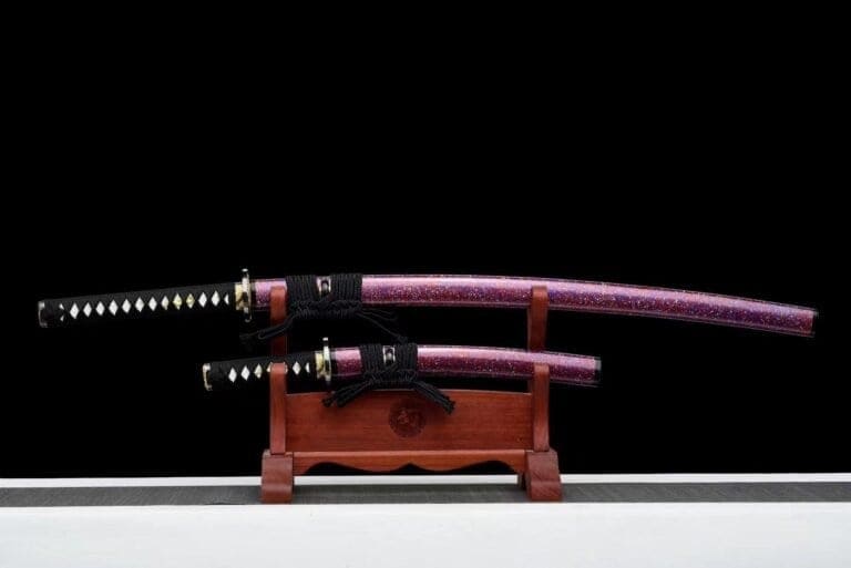 Katana Rosa Hoja Negra