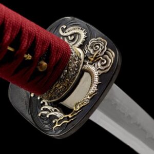 Katana Dragón Roja