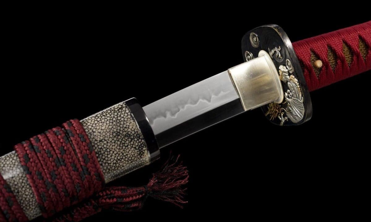 Katana Dragón Roja