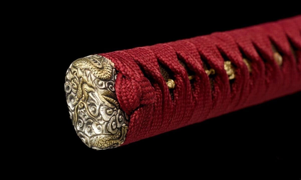 Katana Dragón Roja