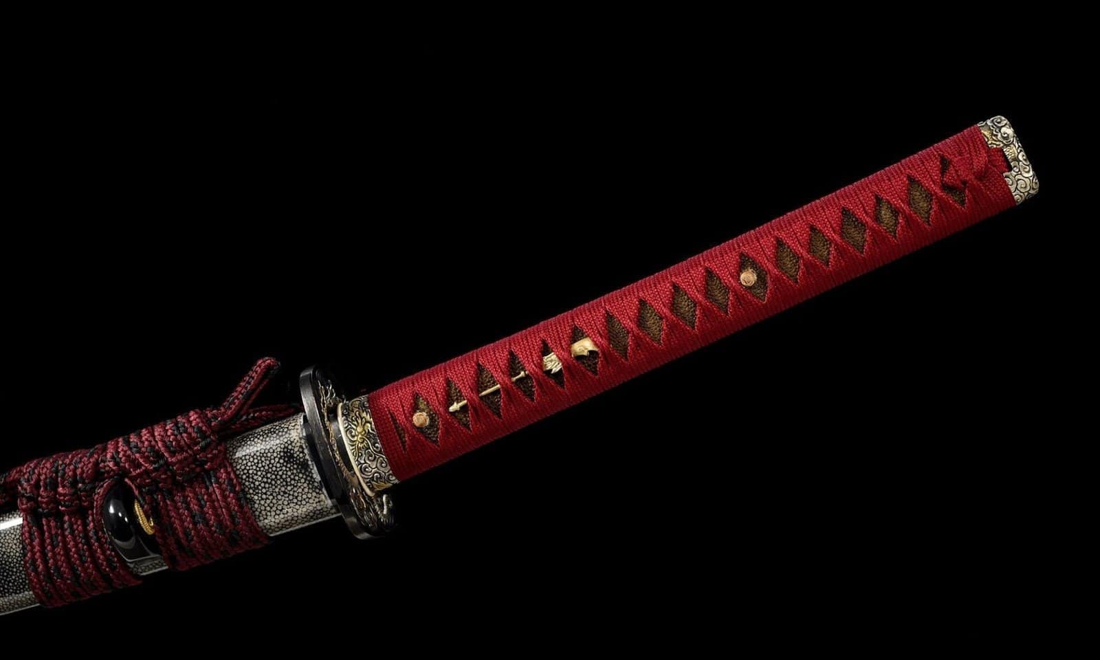 Katana Dragón Roja