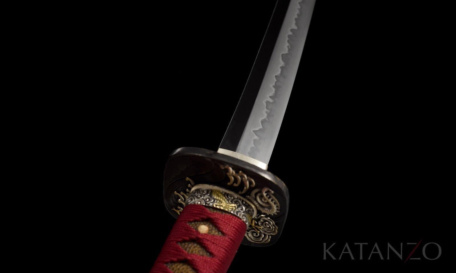 Katana Dragón Roja
