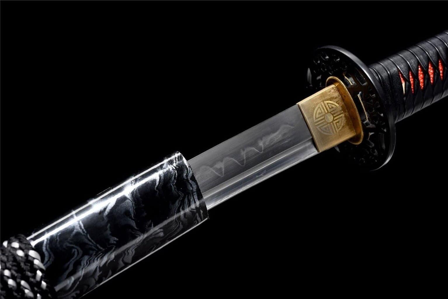 Katana Negra Roja
