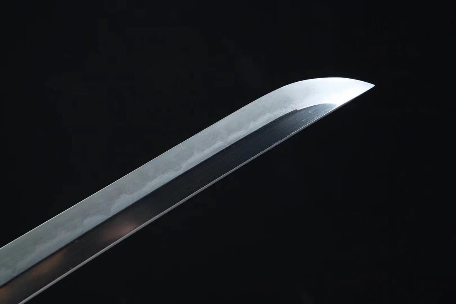 Katana Sable Verde, Hoja Afilada, Forjada a Mano