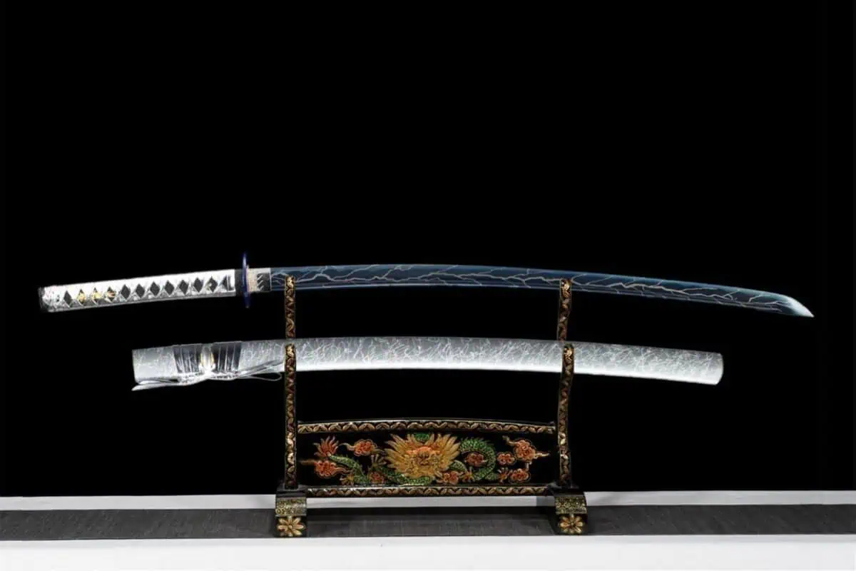 Katana Tranchant Bleu