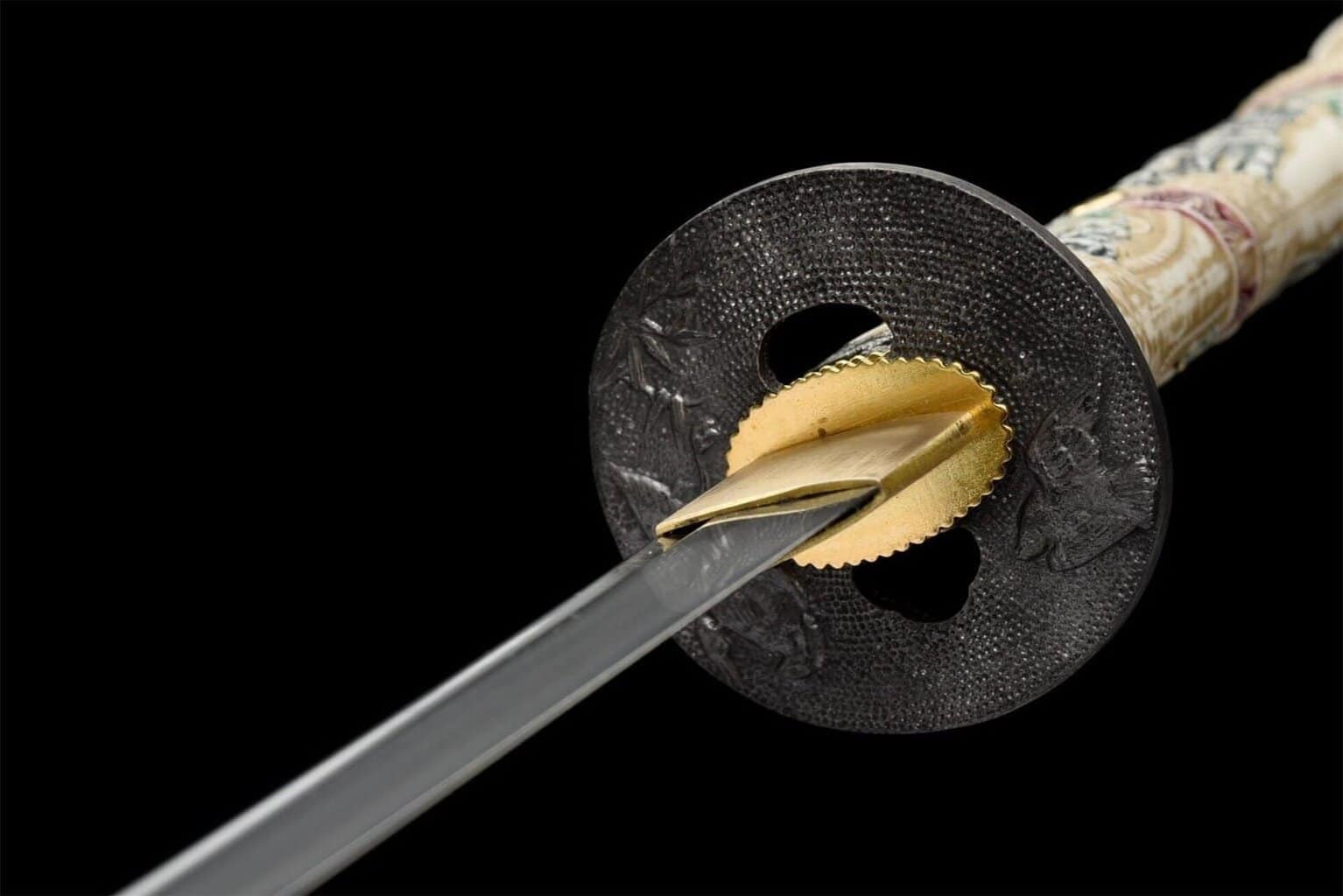 Katana de Corte con Filo de Muñeca de Dragón