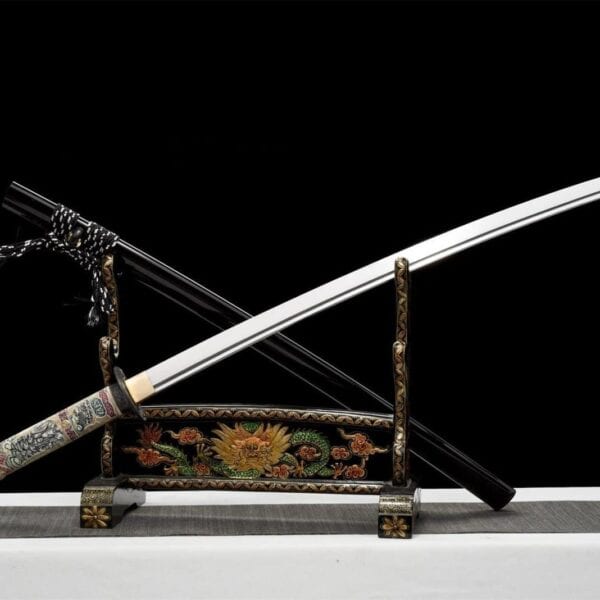 Katana de Corte con Filo de Muñeca de Dragón