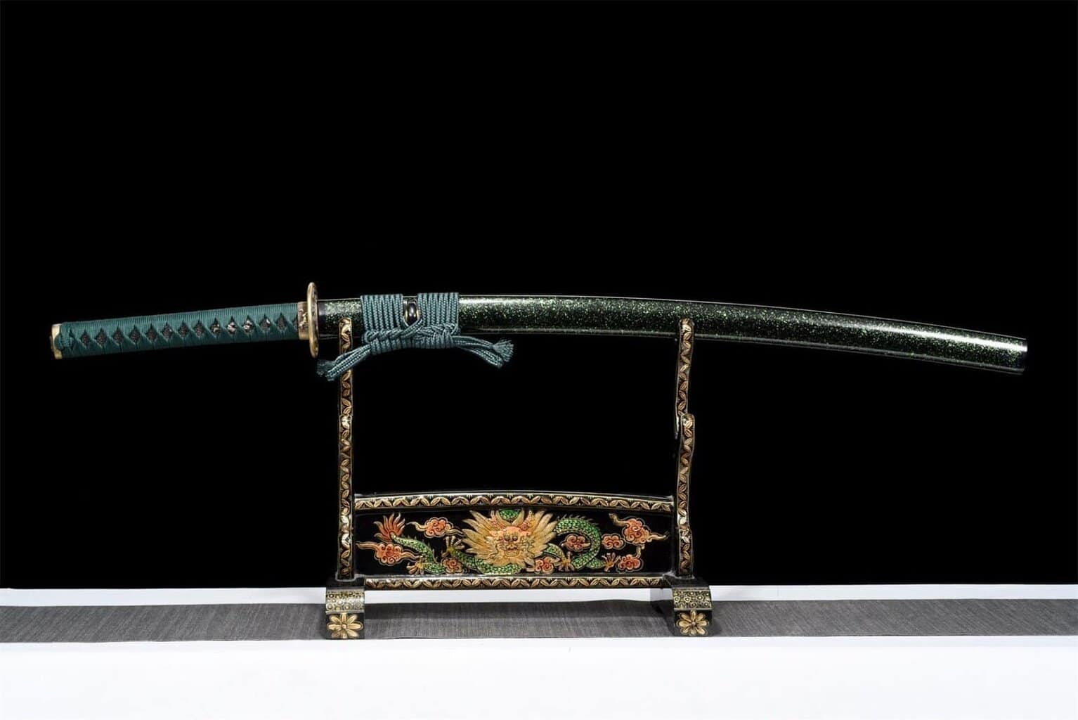 Katana Verde y Negra