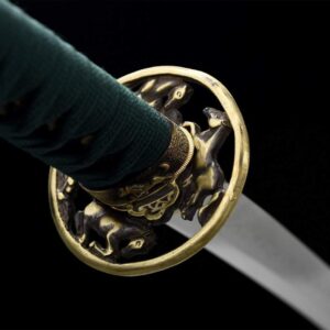 Katana Verde y Negra
