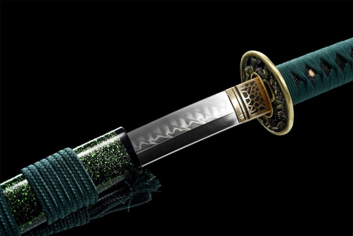 Katana Verde y Negra