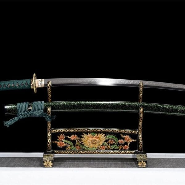 Katana Verde y Negra