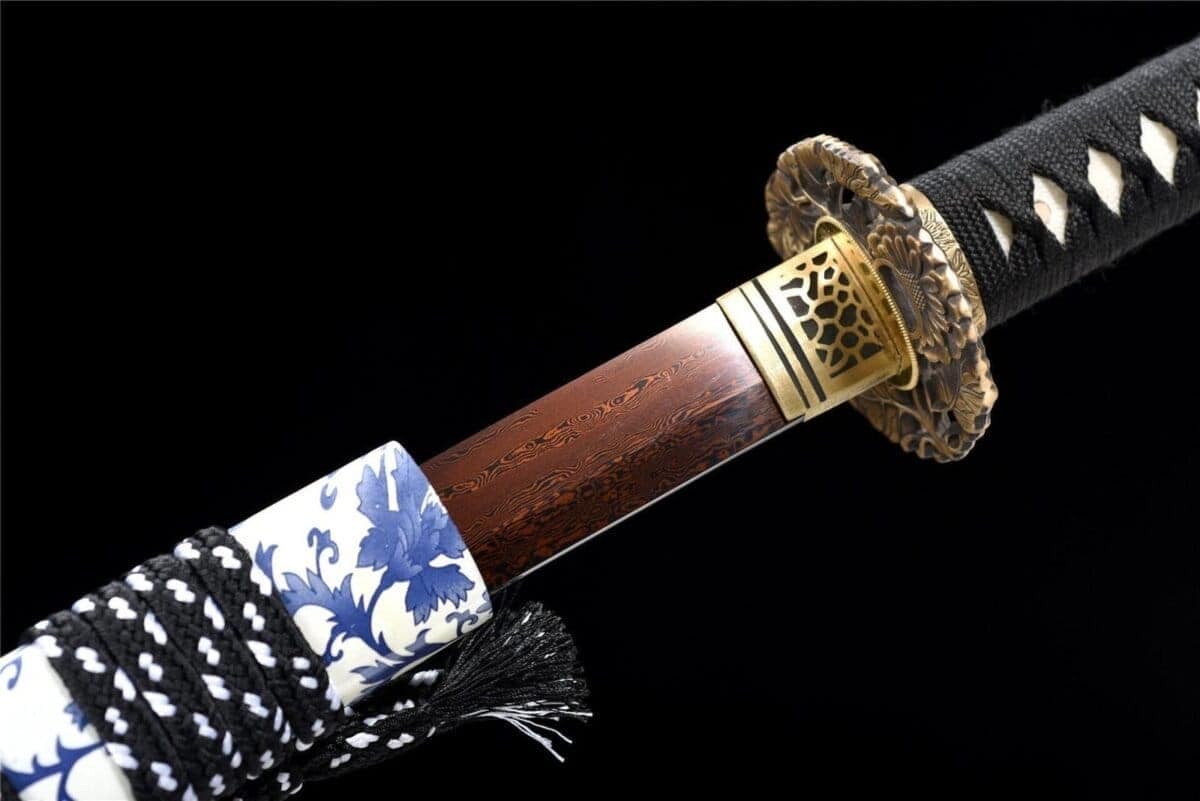 Katana Flor Cian