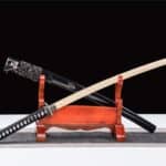 Katana de Madera Demonio Negro