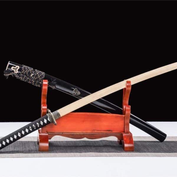 Katana de Madera Demonio Negro