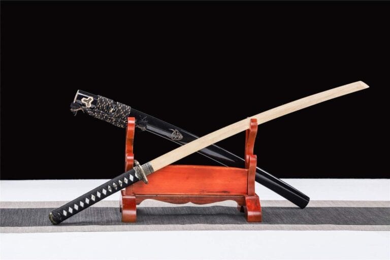 Katana de Madera Demonio Negro