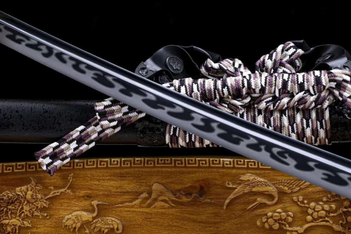Katana Trébol Negro Yami