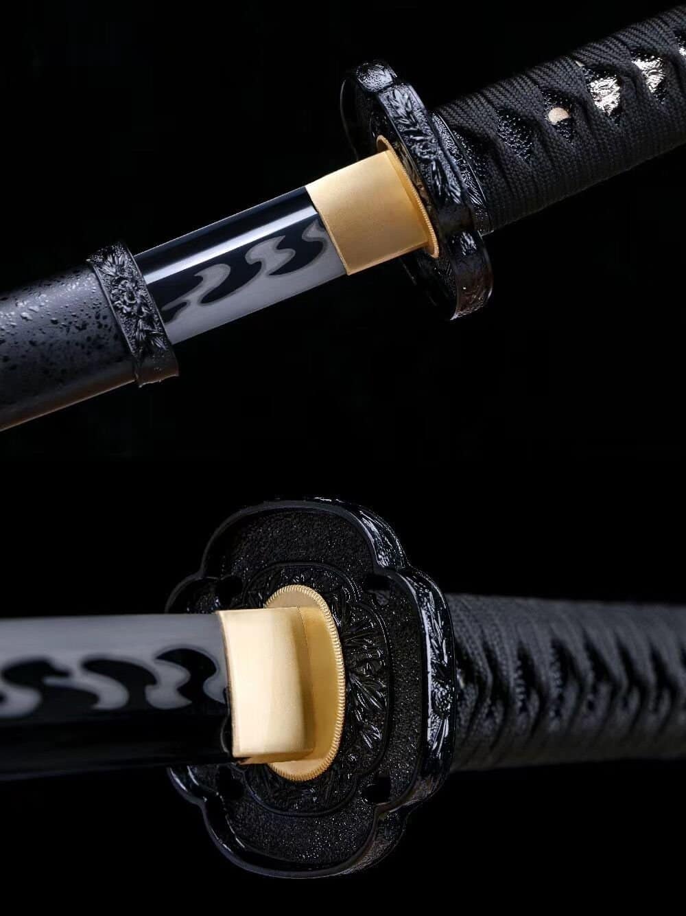 Katana Trébol Negro Yami