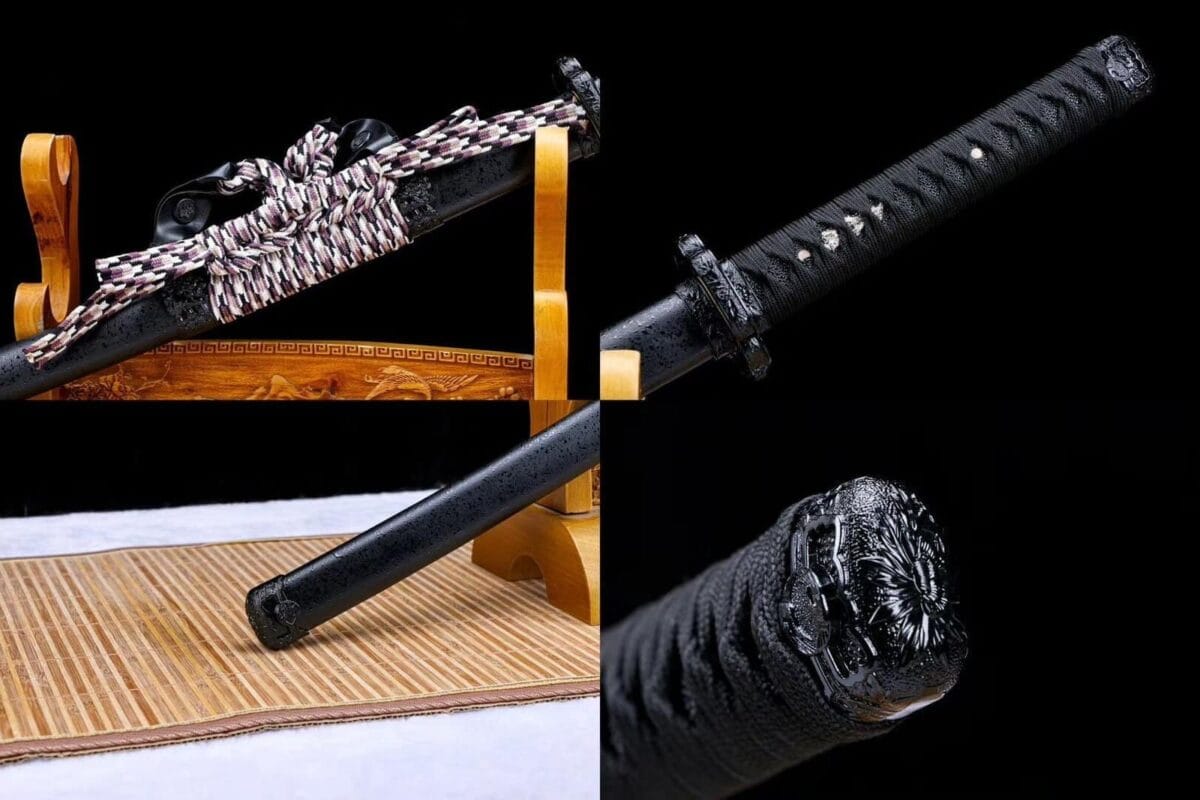 Katana Trébol Negro Yami